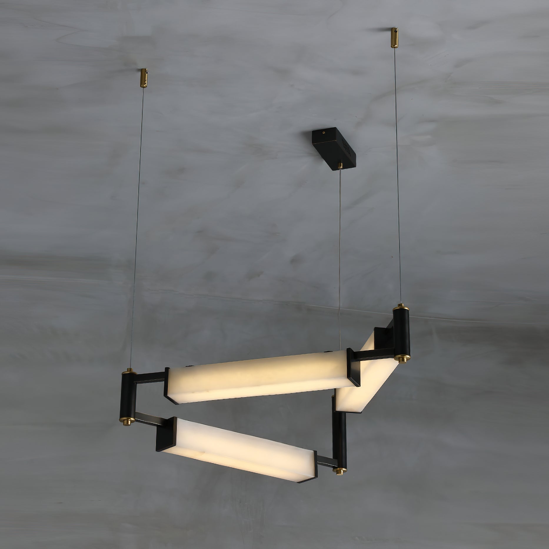 Resident Alabaster Chandelier - Zonesus
