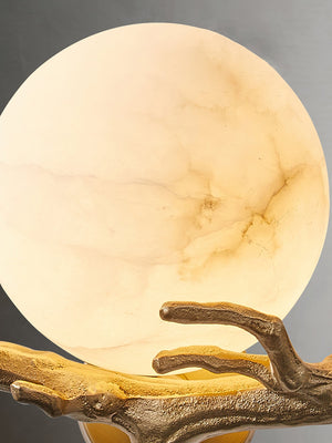 Retro Twigs Alabaster Wall Lamp - Zonesus