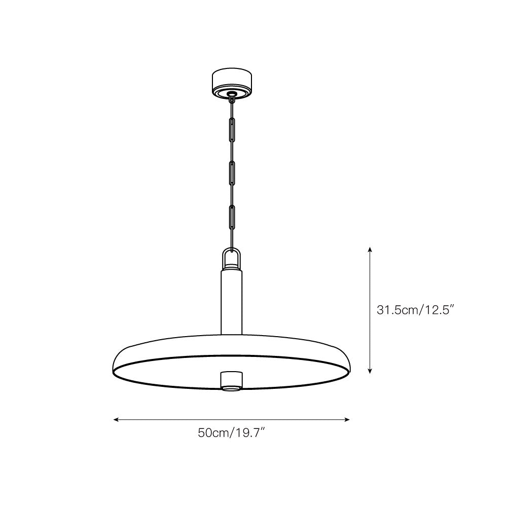 Reynolds Alabaster Pendant Lamp - Zonesus