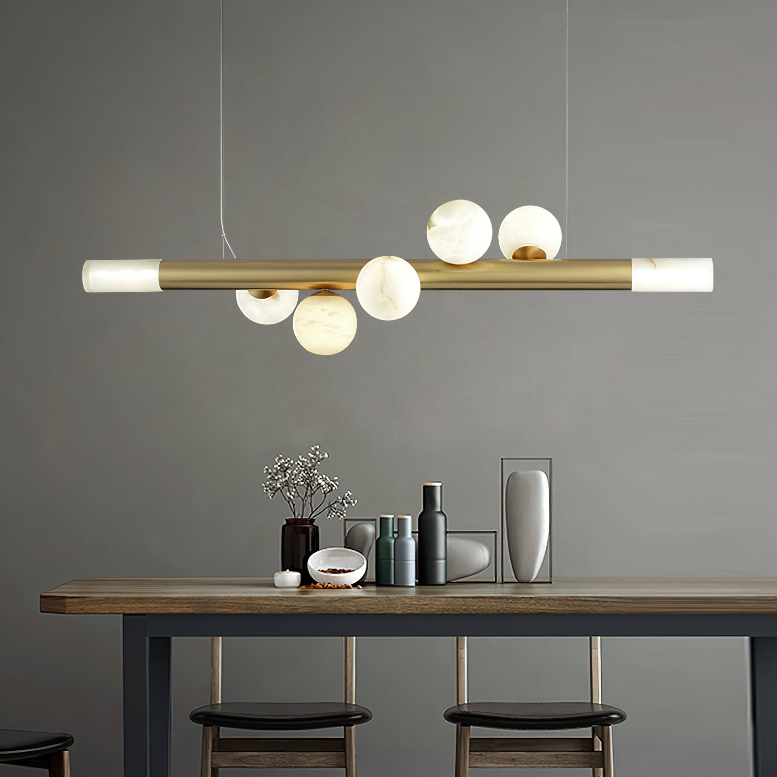 Alabaster Carrara Pendant Light - Zonesus