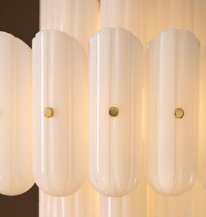 Lorna LED Double Tier Chandelier 25" 35" 46" - Zonesus