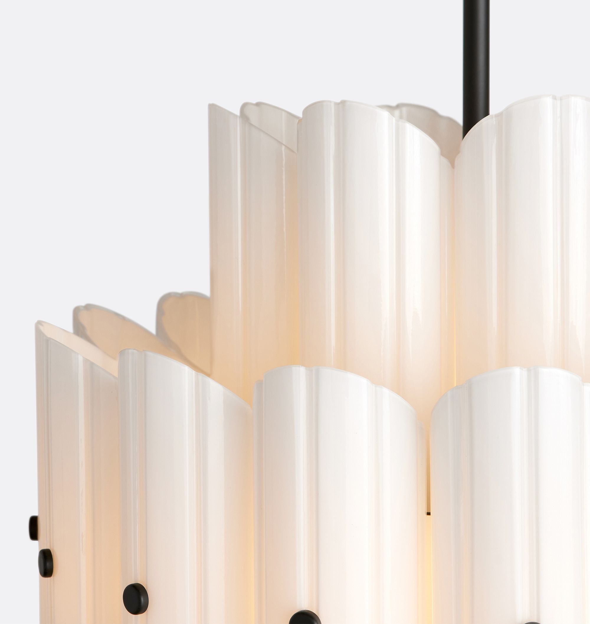 Lorna LED Double Tier Chandelier 25" 35" 46" - Zonesus