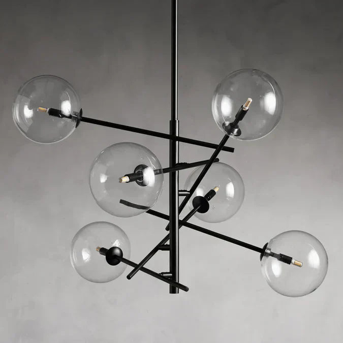 Roscoe Globe Chandelier - Zonesus