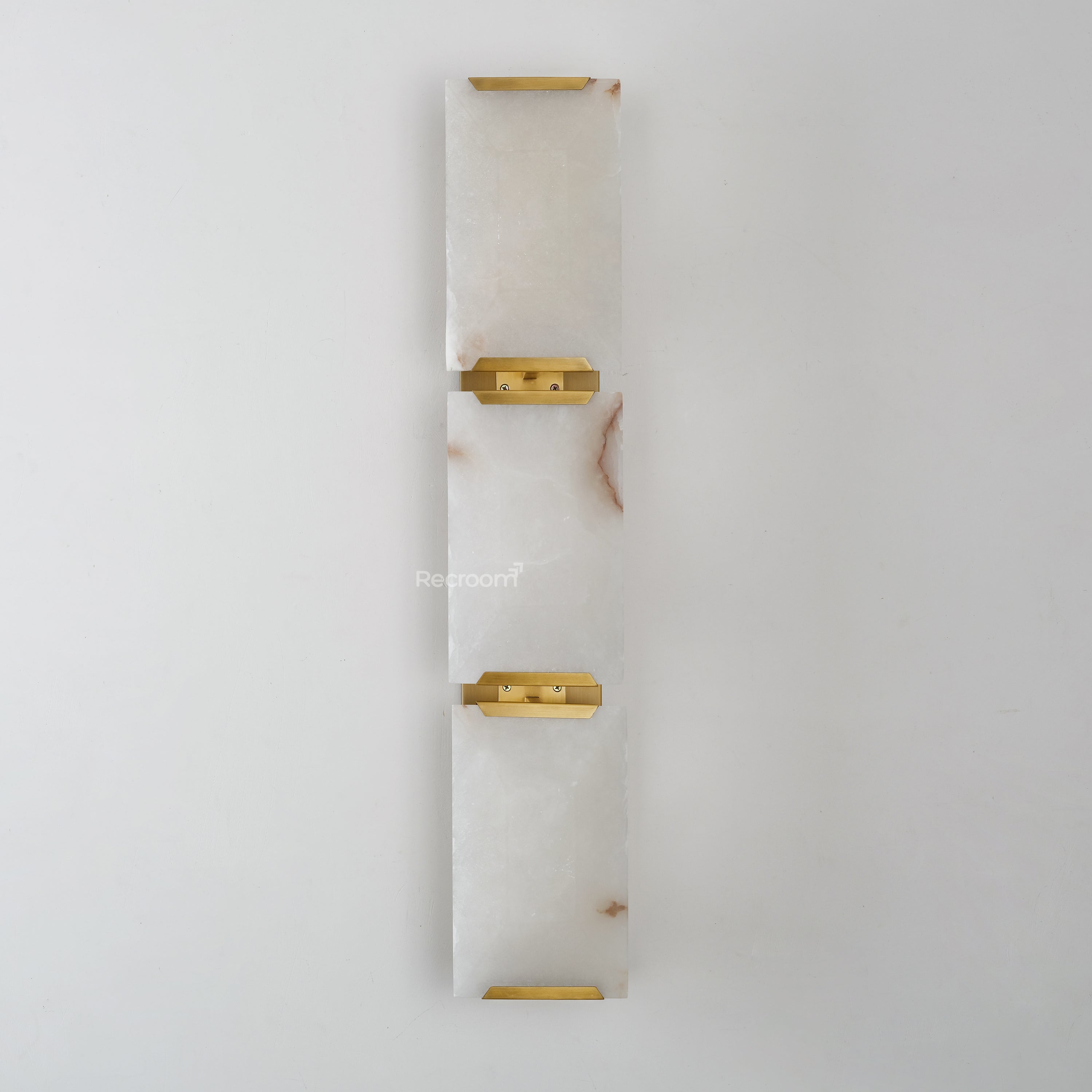 Harllow Calcite Triple Wall Sconce 6” - Zonesus