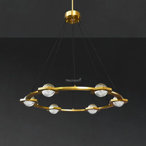 Eclitant Round Chandelier 48" - Zonesus