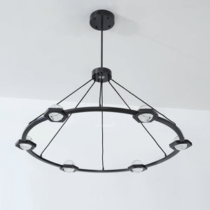 Eclitant Round Chandelier 60" - Zonesus