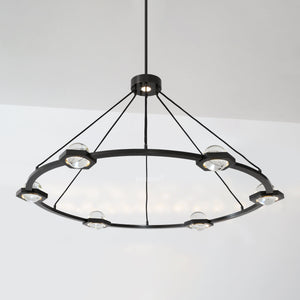 Eclitant Round Chandelier 60" - Zonesus