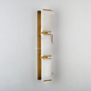 Harllow Calcite Triple Wall Sconce 6” - Zonesus