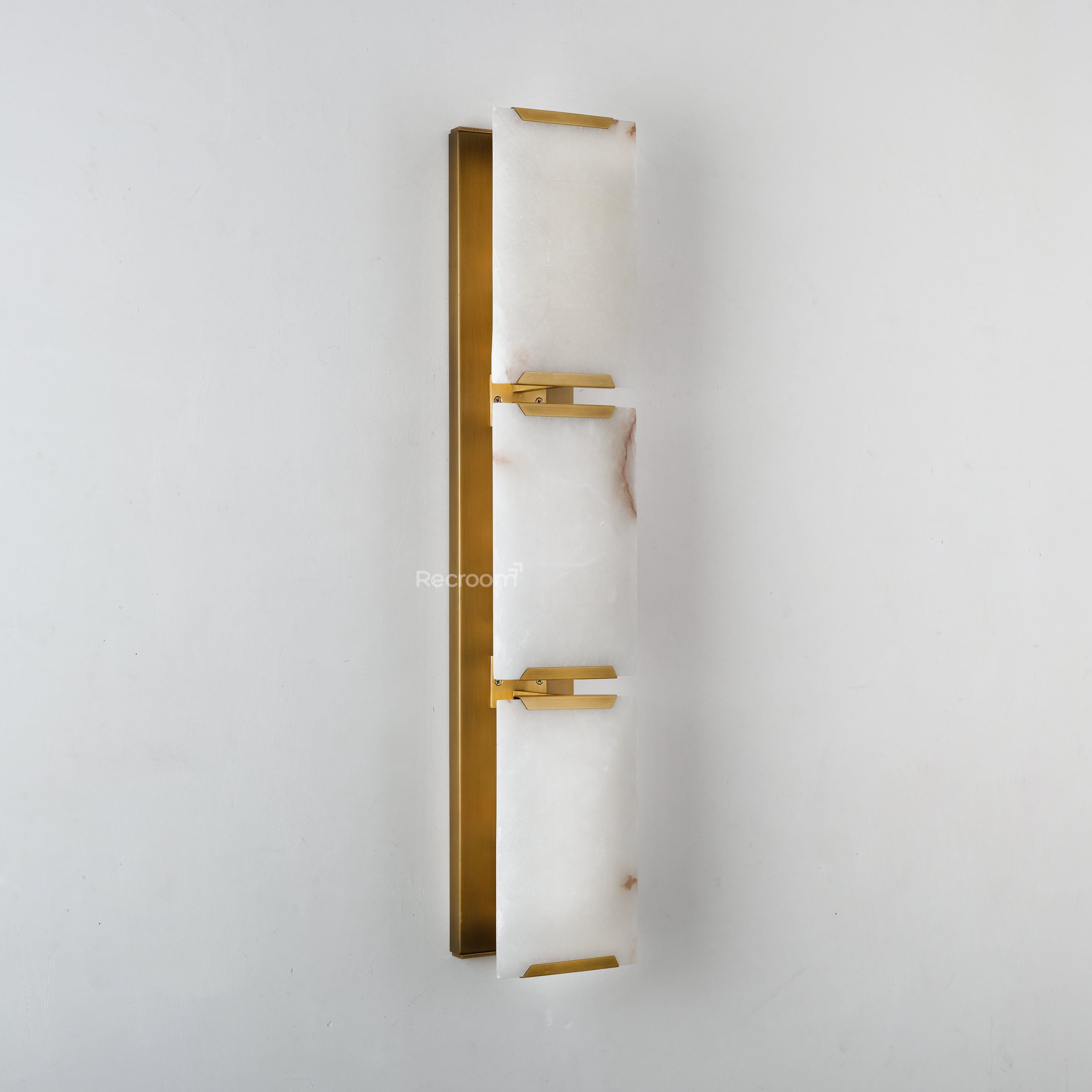 Harllow Calcite Triple Wall Sconce 6” - Zonesus