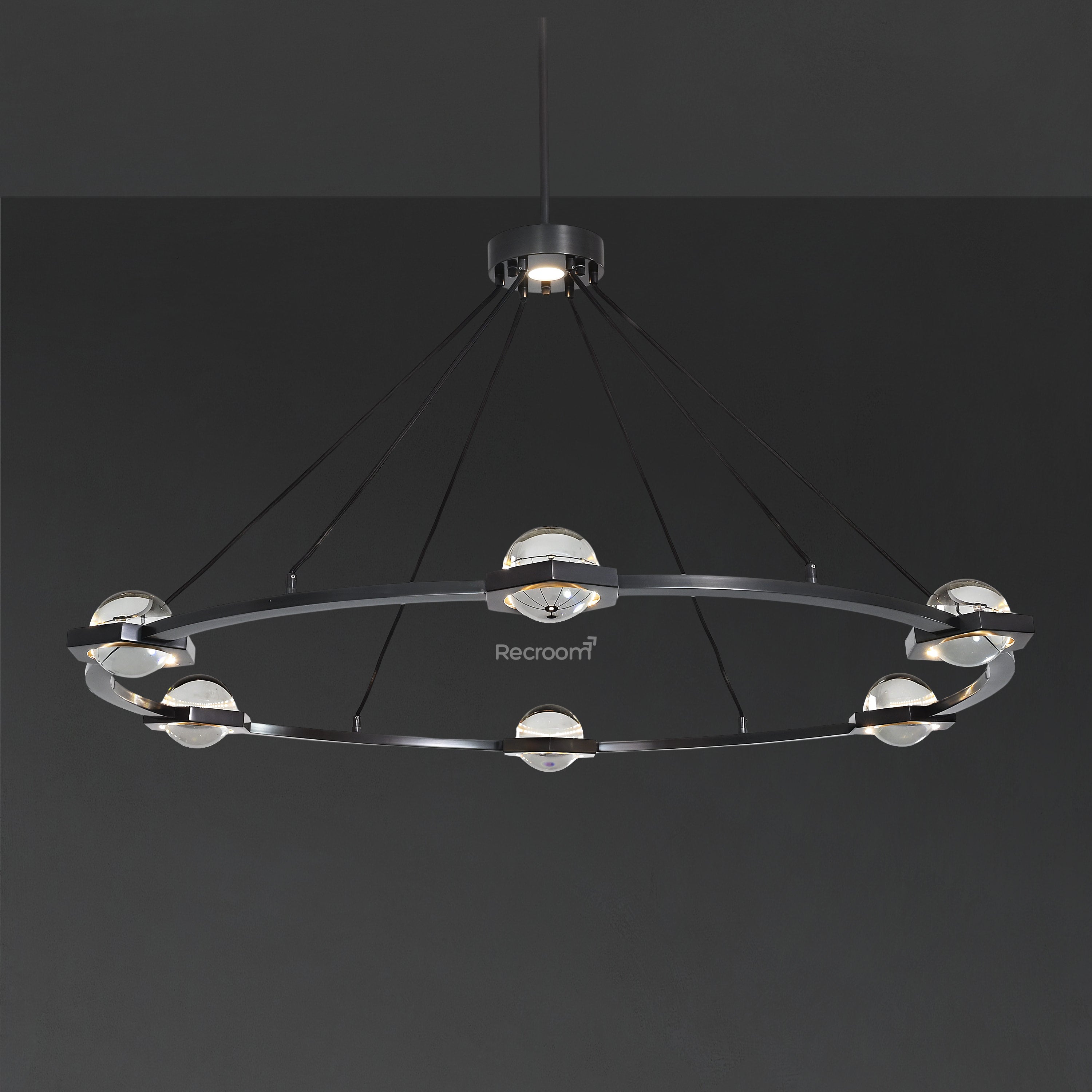 Eclitant Round Chandelier 60" - Zonesus