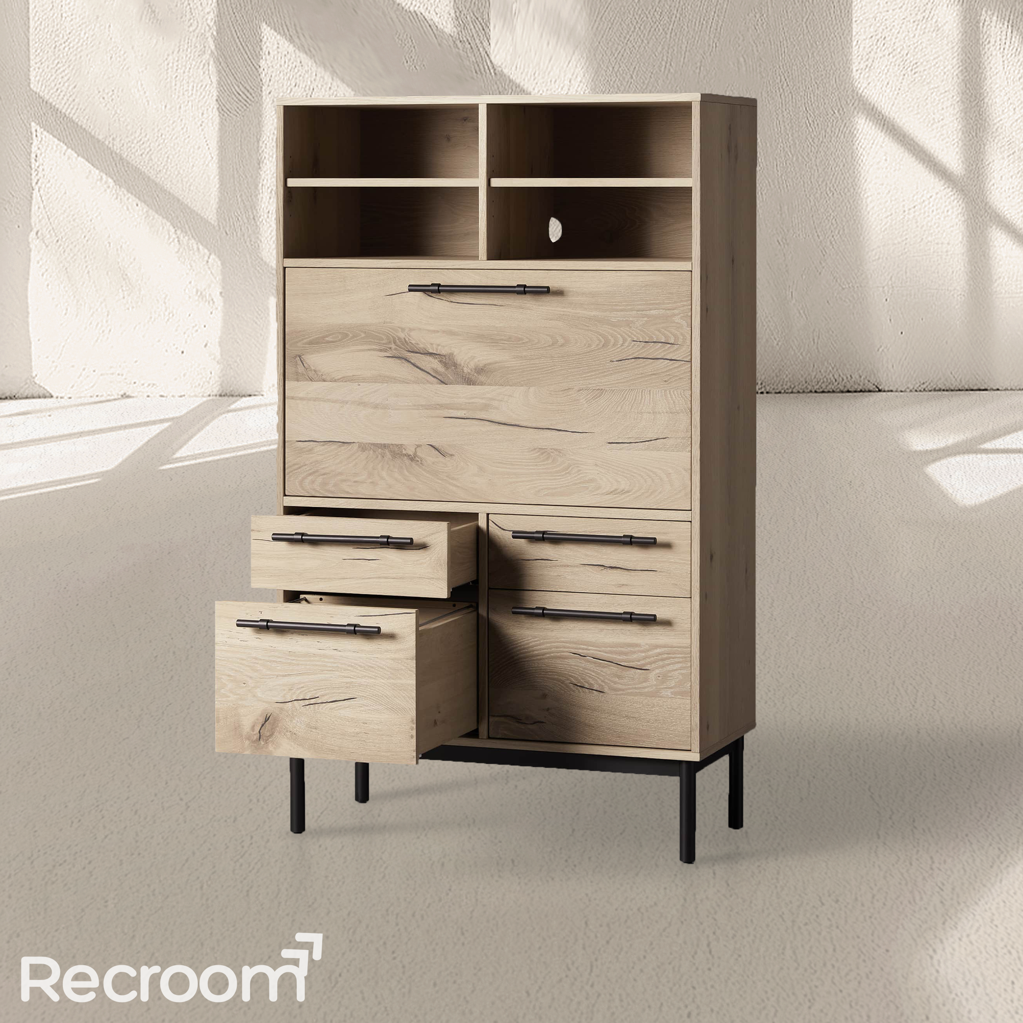 Sullivo Hideaway Desk - Zonesus