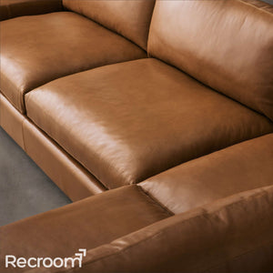 Rellington Leather Two-Piece Sectional - Zonesus