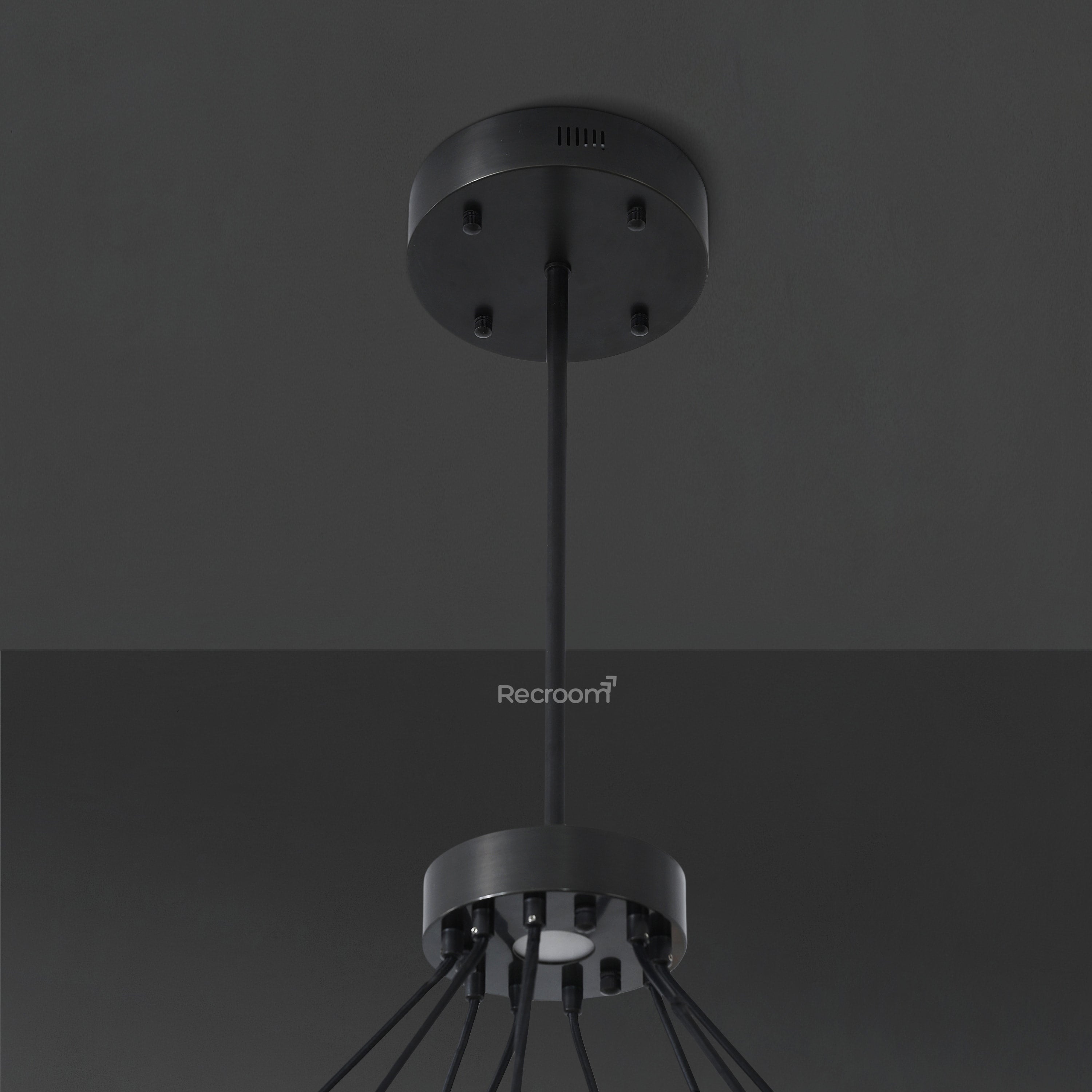 Eclitant Two-Tier Round Chandelier 60" - Zonesus
