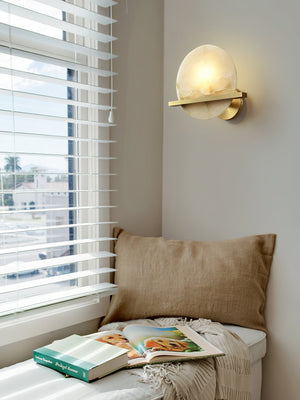 Savion Alabaster Wall Lamp - Zonesus