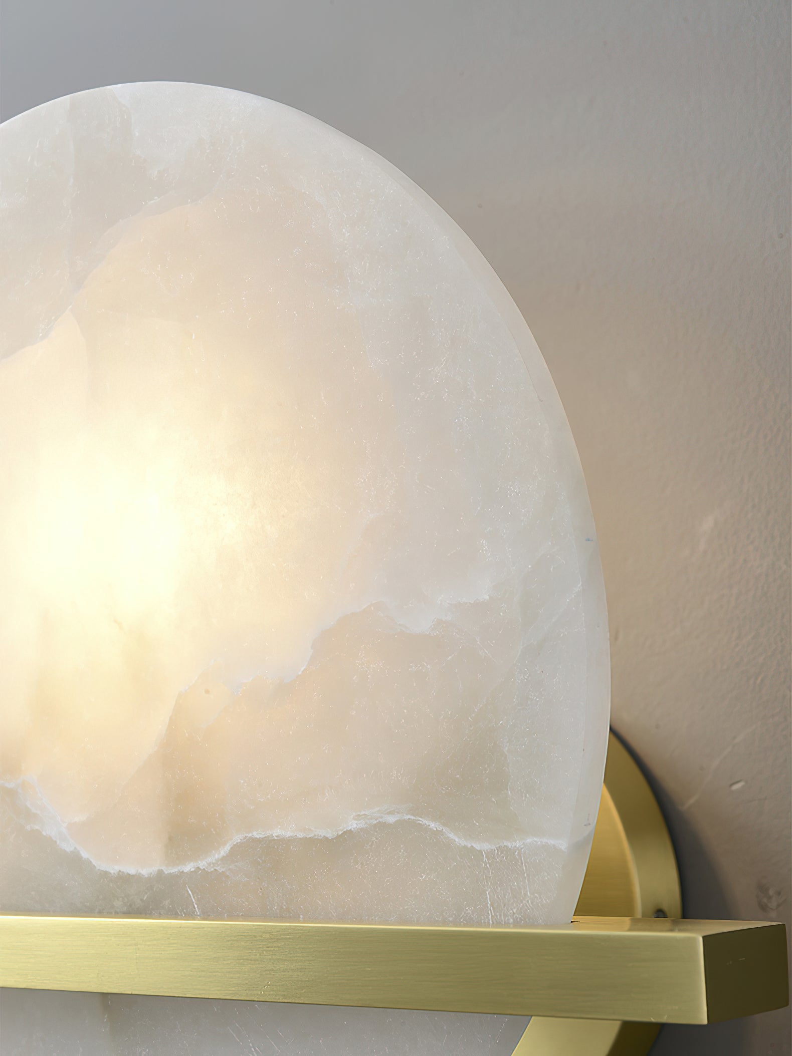 Savion Alabaster Wall Lamp - Zonesus