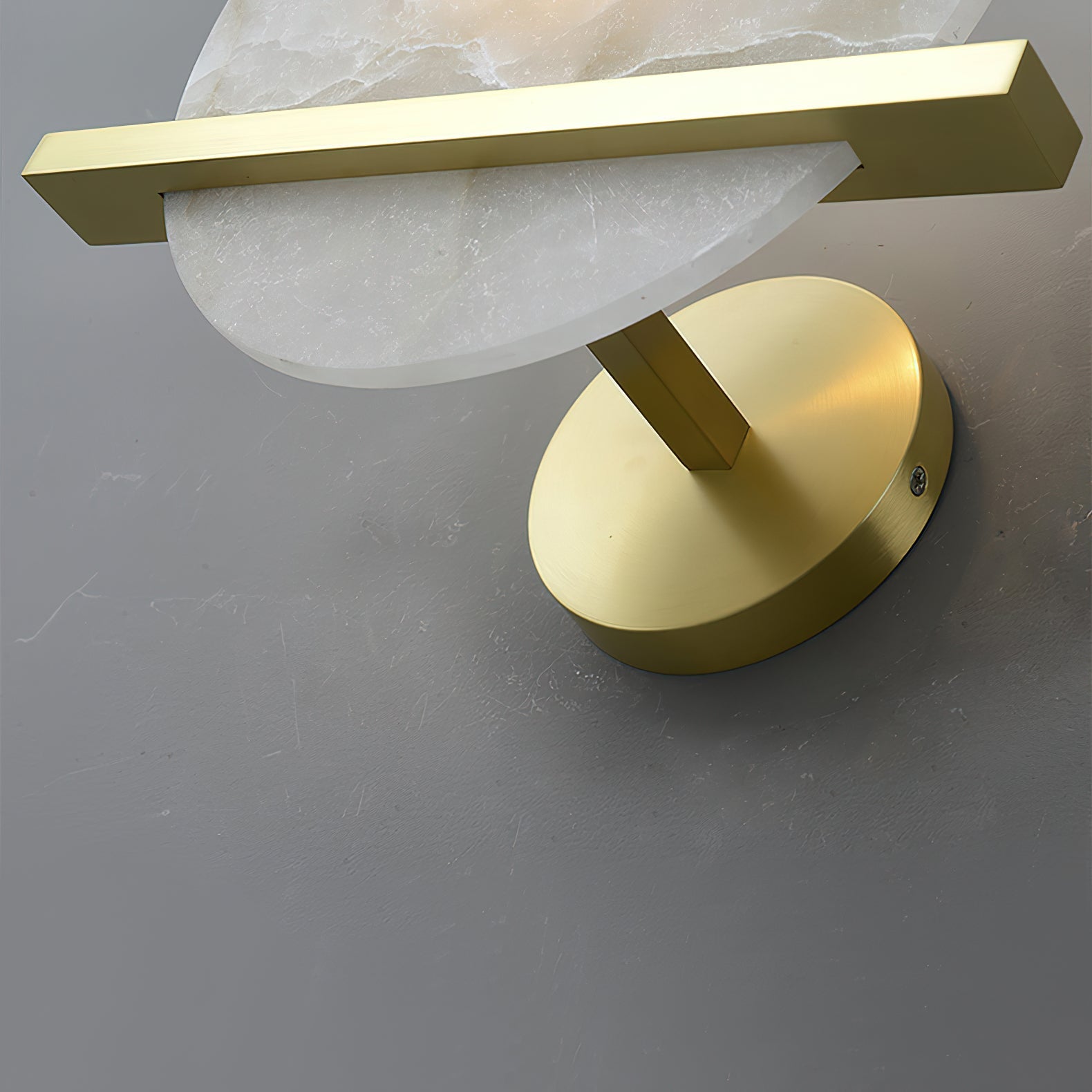 Savion Alabaster Wall Lamp - Zonesus