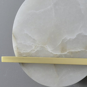 Savion Alabaster Wall Lamp - Zonesus