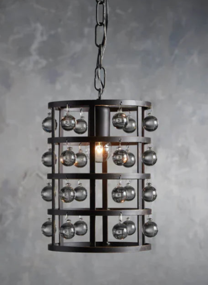 La Cage Pendant - BRONZE / 8" BRONZE / 8" - SMALLER GLASS ONLY - Zonesus