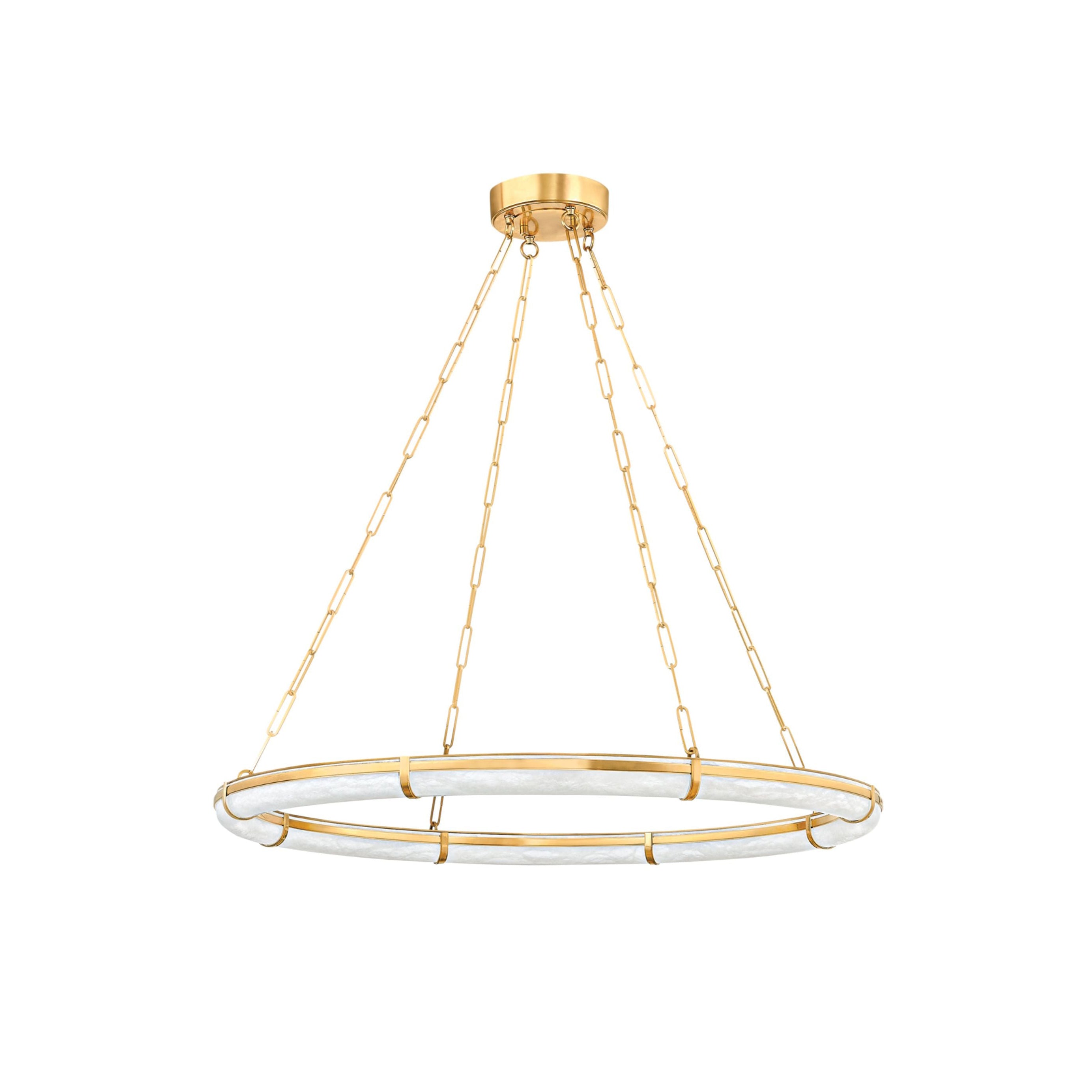 Sennett Alabaster Chandelier - Zonesus