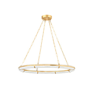 Sennett Alabaster Chandelier - Zonesus