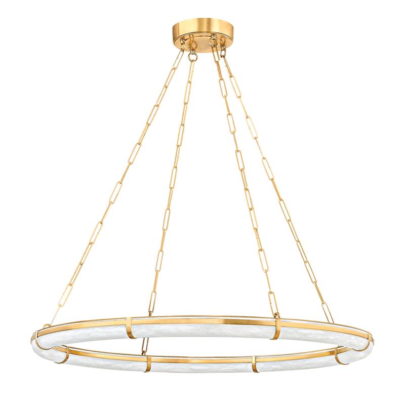 Sennett Alabaster Chandelier - Zonesus