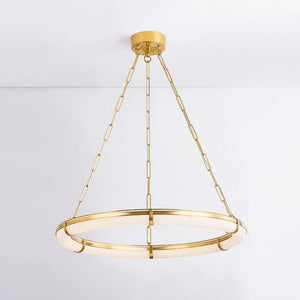 Sennett Alabaster Chandelier - Zonesus