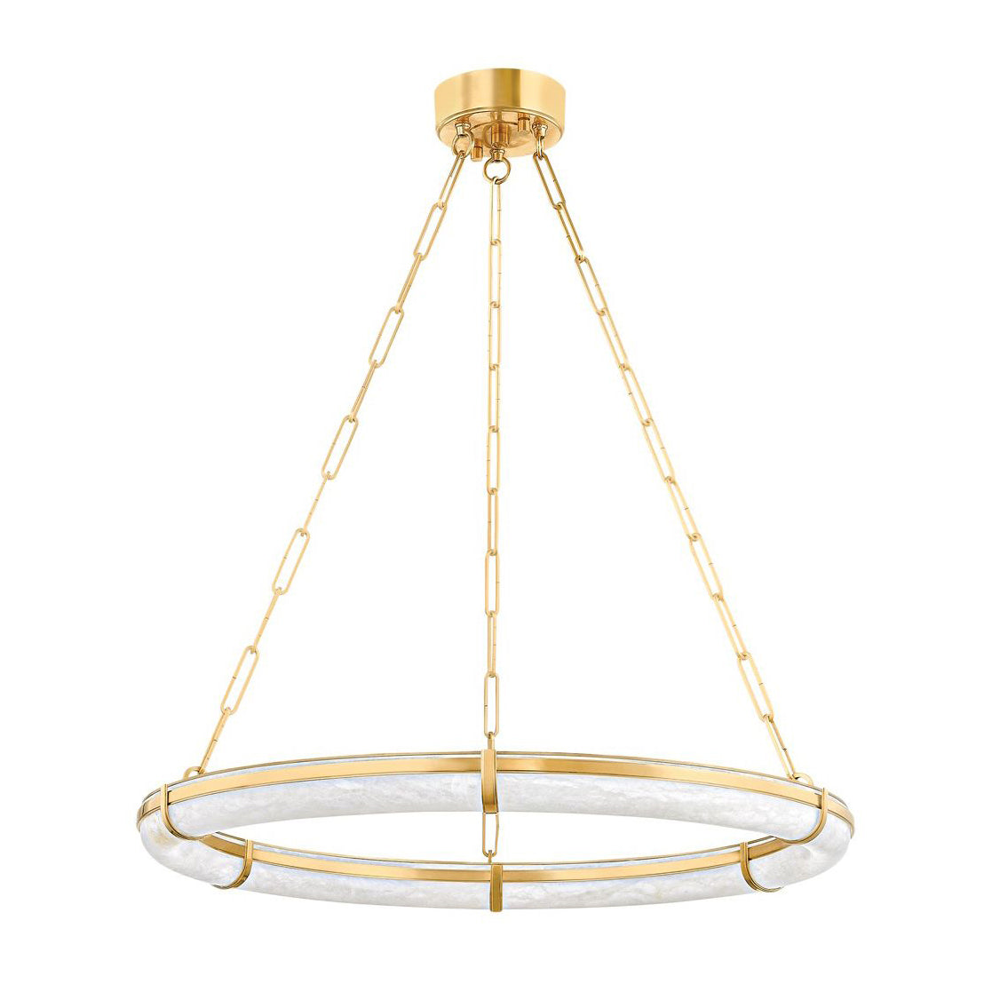 Sennett Alabaster Chandelier - Zonesus