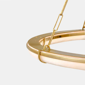 Sennett Alabaster Chandelier - Zonesus