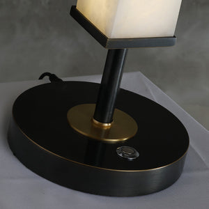 Serano Alabaster Table Lamp - Zonesus