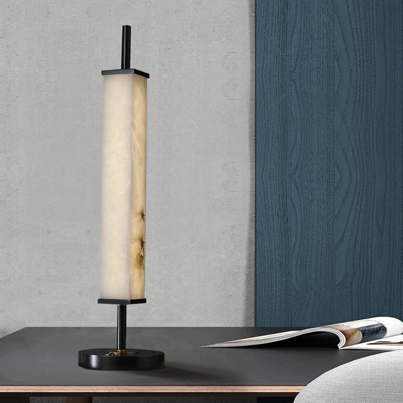 Serano Alabaster Table Lamp - Zonesus