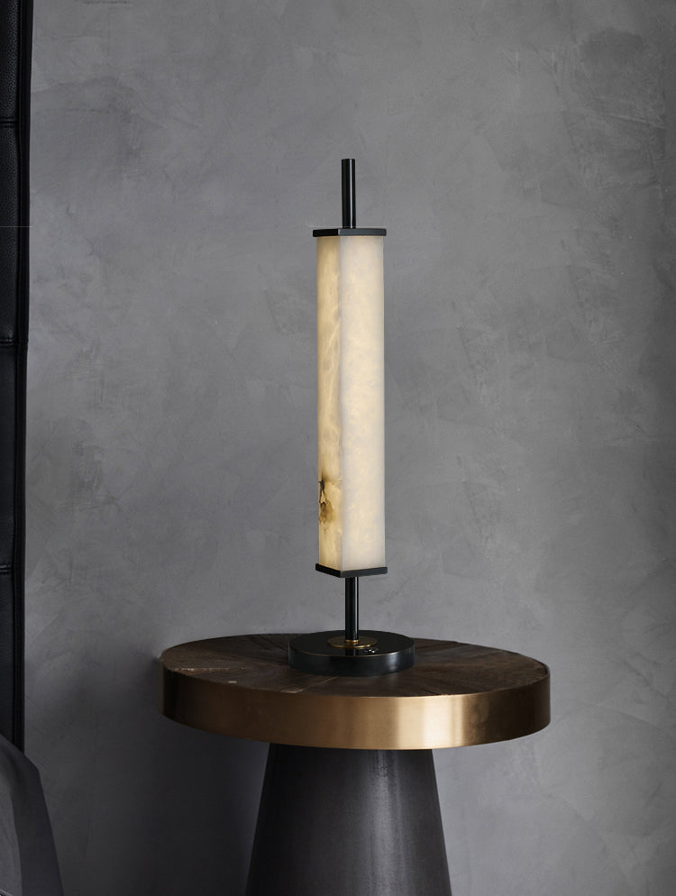 Serano Alabaster Table Lamp - Zonesus