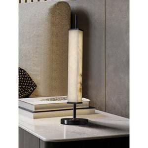 Serano Alabaster Table Lamp - Zonesus