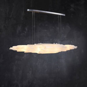 Shahida Selenite Chandelier - Zonesus