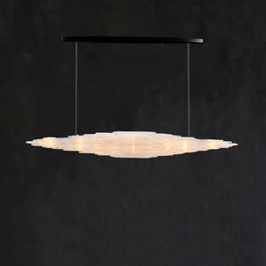 Shahida Selenite Chandelier - Zonesus