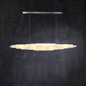 Shahida Selenite Chandelier - Zonesus