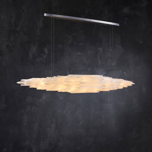 Shahida Selenite Chandelier - Zonesus