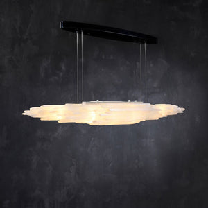 Shahida Selenite Chandelier - Zonesus