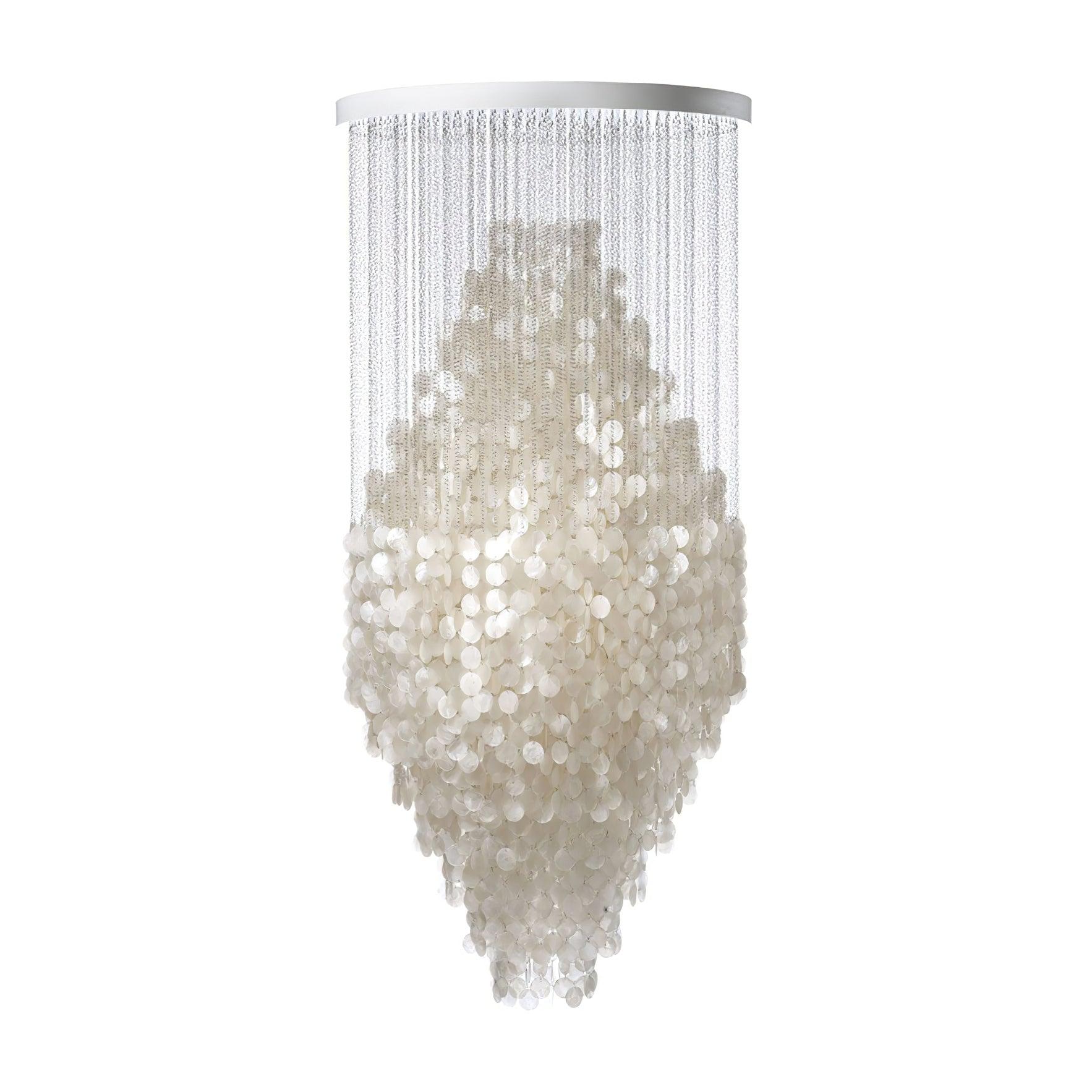 Shell Waterfall Chandelier - Zonesus