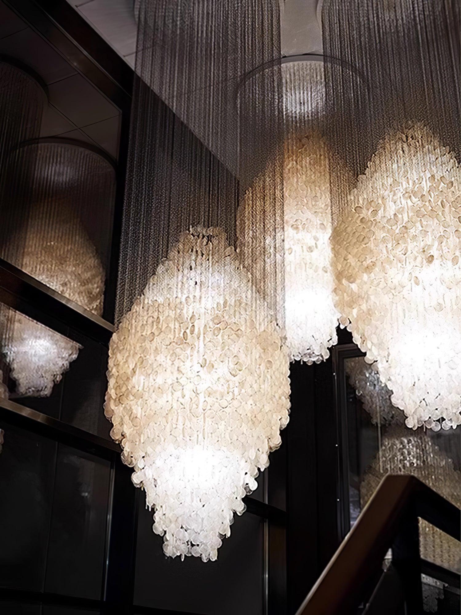 Shell Waterfall Chandelier - Zonesus