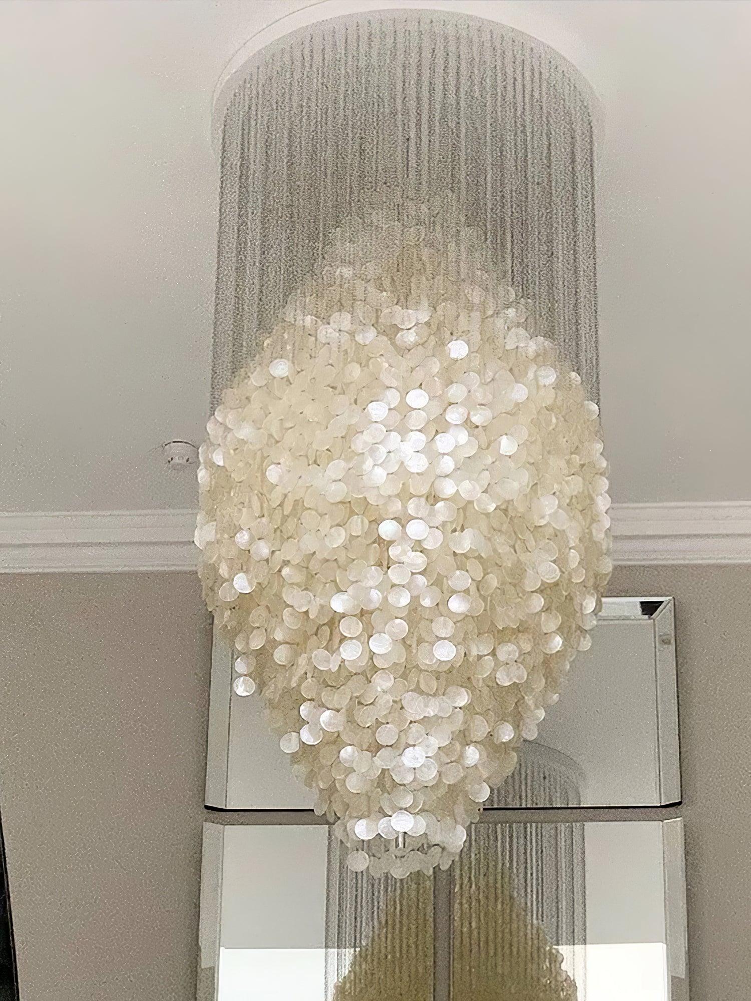 Shell Waterfall Chandelier - Zonesus