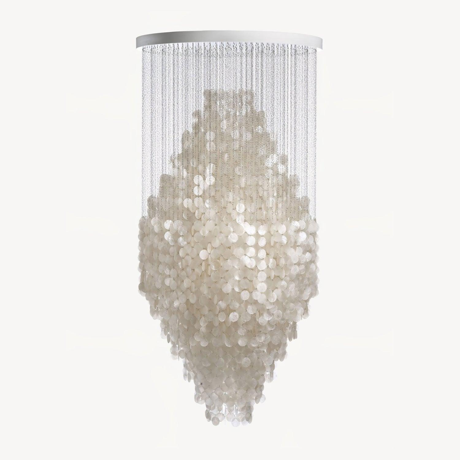 Shell Waterfall Chandelier - Zonesus