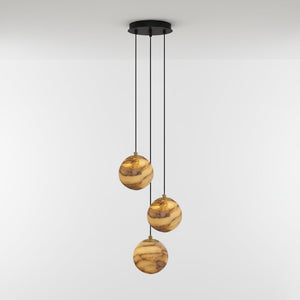 Sultana Alabaster Cluster Chandelier - Zonesus