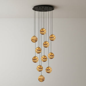 Sultana Alabaster Cluster Chandelier - Zonesus