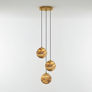 Sultana Alabaster Cluster Chandelier - Zonesus