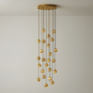 Sultana Alabaster Cluster Chandelier - Zonesus