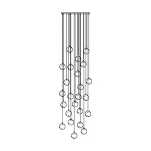 Sultana Alabaster Cluster Chandelier - Zonesus