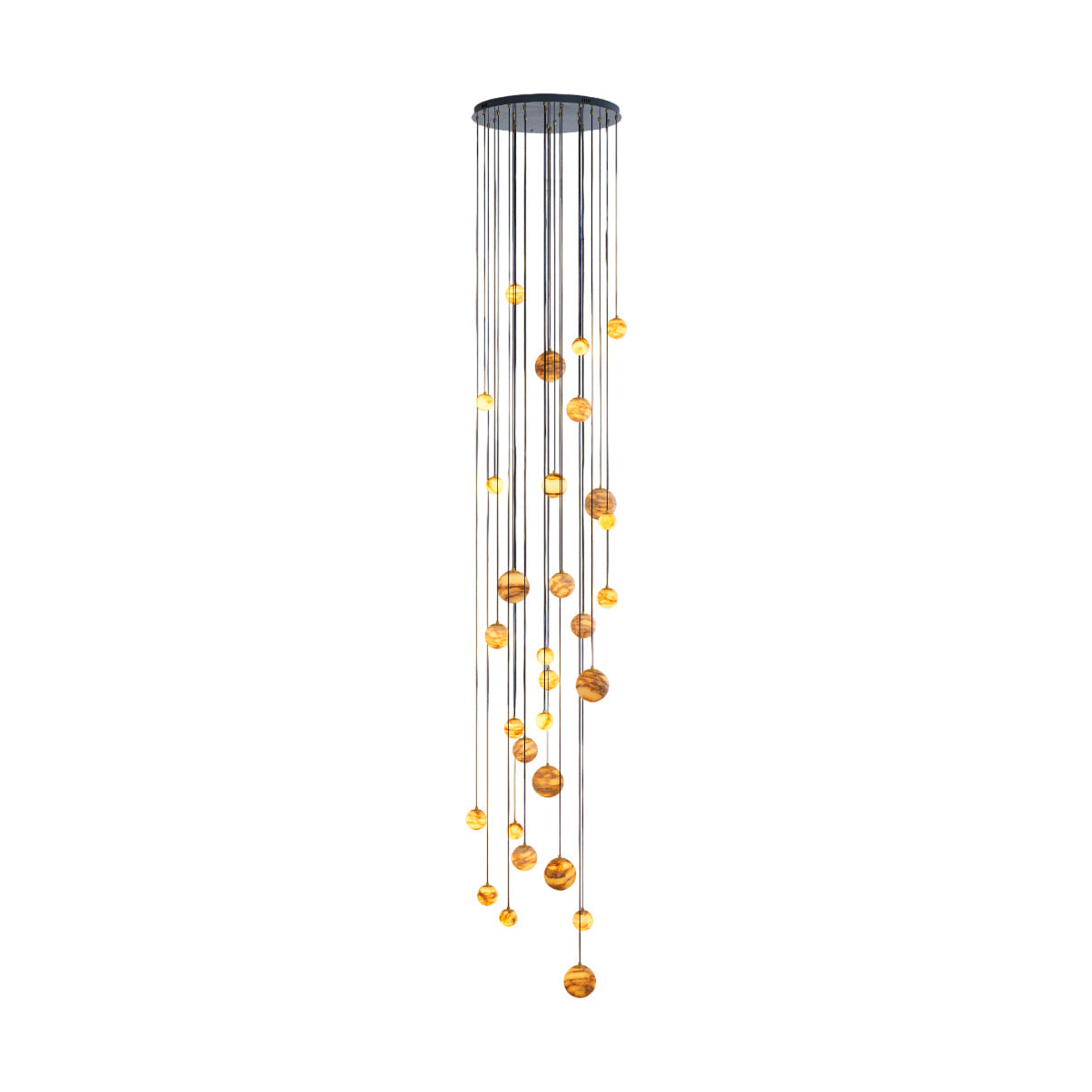 Sultana Alabaster Cluster Chandelier - Zonesus