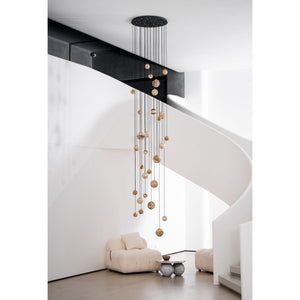 Sultana Alabaster Cluster Chandelier - Zonesus