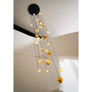 Sultana Alabaster Cluster Chandelier - Zonesus