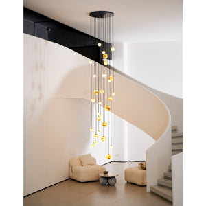 Sultana Alabaster Cluster Chandelier - Zonesus